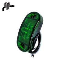 Feux de dégagement LED Macon Premium 10-30V, 2 feux latéraux à LED pour bus, camion, remorque