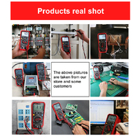 UNI-T UT61B+ UT61D+ UT61E+ Multimeter Digital Profesional 1000V Voltmeter Penguji Kapasitor Alat Perbaikan Ponsel