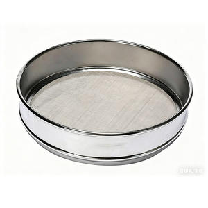 Tamis à <span class=keywords><strong>compost</strong></span> en acier inoxydable à mailles rondes, machine de tamisage pour le sol, la classification des perles, utilisé pour le tamisage en laboratoire - Product Image 4