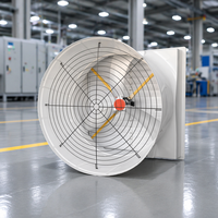 Ventilateur d'évacuation en FRP anti-corrosion pour la ventilation des laboratoires et les zones de stockage de produits chimiques spécialisés