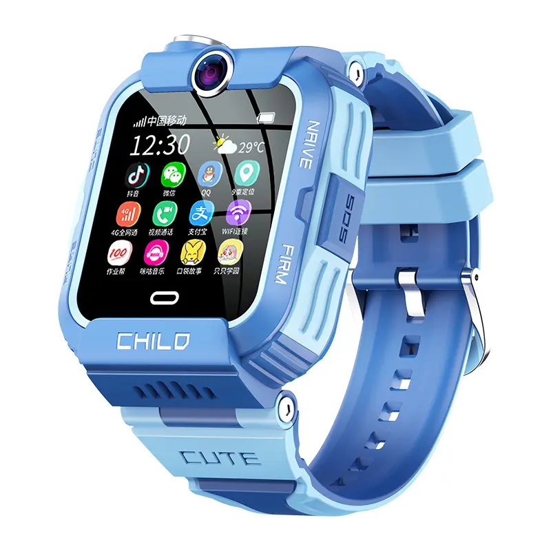 전화 통화 키즈 스마트 시계 Y23 저렴한 4g 어린이 스마트 시계 GPS 및 화상 통화 SIM 카드 소년 소녀를위한 어린이 스마트 시계