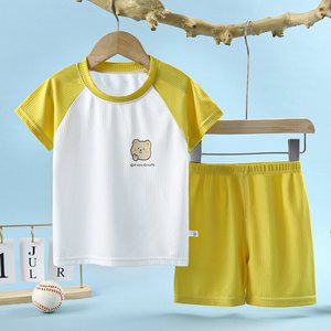 T-shirt Casual a maniche corte e Set di <span class=keywords><strong>abiti</strong></span> per ragazzi e ragazze dei personaggi dei cartoni animati per abbigliamento estivo per bambini - Product Image 4