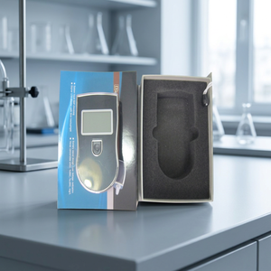 Alcoholímetro Digital con Sensor de Celda de Combustible, Dispositivo con Pantalla Negra para Uso en Automóviles - Product Image 3
