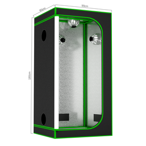 Bán Hàng Trực Tiếp 90*90*180Cm 3ftx3ft Phát Triển Lều Hoàn Chỉnh Kit Quang Phổ Đầy Đủ UV IR LED Phát Triển Ánh Sáng Thông Gió Và Thủy Lợi Hệ Thống - Product Image 2