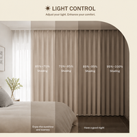 Cortinas Hechas a Medida para Sala de Estar, Dormitorio, Proyectos Hoteleros, Cortinas Opacas de Lujo, Suministro Directo de Fábrica OEM ODM