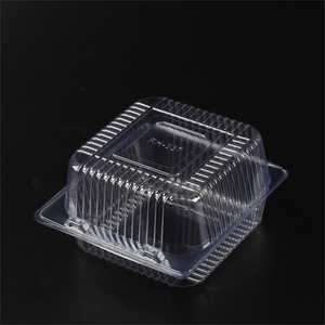 Conteneur en plastique transparent PET pour livraison rapide, impression personnalisée de qualité alimentaire, emballage pour restauration rapide - Product Image 2