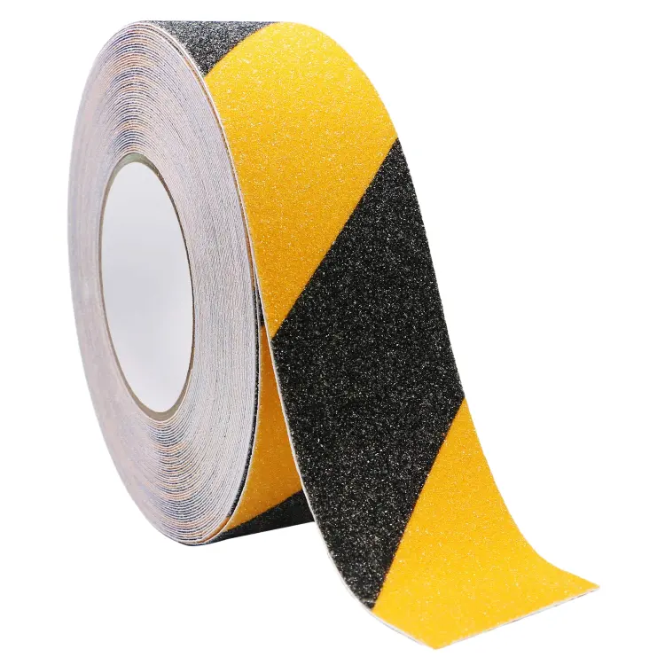 Yellow Anti-Slip Stair Pvc Skateboard Custom Black Safety 60 Grit Skate Board Stairs Floor Stickers Self Adhesive Anti Slip Tape