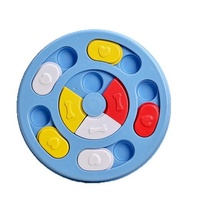 Bestseller Jouet Puzzle pour Chien en PP, Distributeur Anti-Étouffement à Alimentation Lente, Bol d'Entraînement Léger, Fournitures pour Animaux de Compagnie