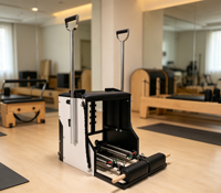 Chaise Wunda Commerciale et Domestique pour Yoga et Fitness – Chaise d'Entraînement Stable et Portable, Réglable pour Studio de Corps Entier