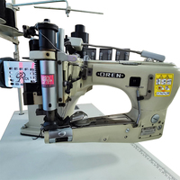 Nouvelle machine à coudre à quatre aiguilles et six fils pour jeans, chemises, pantalons, imperméables, machine à coudre à double aiguille durable pour smocks