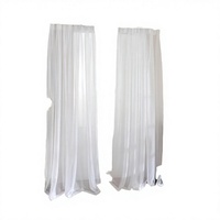 Rideau anti-accroc, protection UV, polyester/coton, traitement des fenêtres, sur mesure pour hôtel