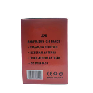 Rechargeable Factory Solar Powered Radio 4 Band AM FM SW1 SW2 Portable Radio with Built in <b>Speaker</b> for Home Elderly Outdoor Use - Product Image 6