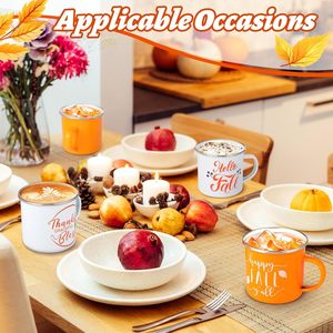 Tasses à café en céramique colorées de qualité alimentaire pour tasses <span class=keywords><strong>tasse</strong></span> de camping en émail pour voyage pour thé, café et lait - Product Image 2