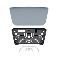 Aksesoris Gamepad untuk Penggantian Set Tombol Kontroler PS5 Touchpad Abu-abu untuk Playstation5 Kontroler PS5