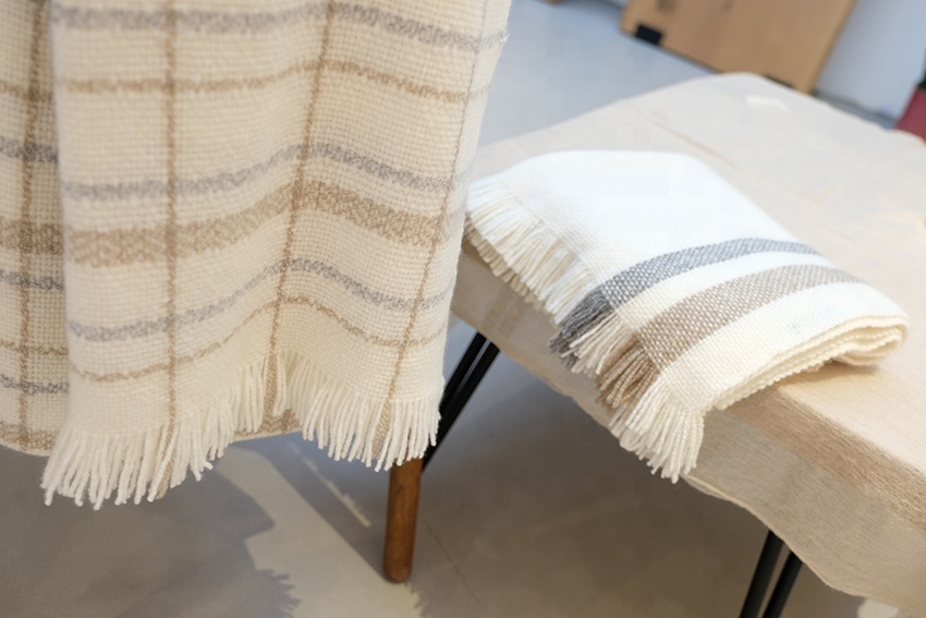 Femmes Hiver Chaud et Doux Erdos Laine Tissu Pur Cachemire Pashmina Écharpe