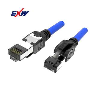 Nhà máy OEM màu kép CAT5e CAT6 cat6A CAT7 cat8 Ethernet UTP FTP <span class=keywords><strong>sstp</strong></span> 0.5 M 1m 5 m mèo 8 vá dây cho quản lý màu sắc - Product Image 5