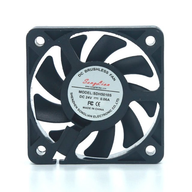50X50Mm 5Cm Ball Bearing Cooling Fan 5V 12V 24V Silent Dc Axial Fan for Pc Cpu Router Electronic Equipment Heat Dissipation