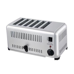 상업용 산업용 전기 4/6 슬라이스 스마트 컨베이어 빵 번 버거 토스터 샌드위치 메이커 기계 (가정 및 호텔용) - Product Image 5