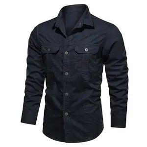 Custom Wear Clothing Casual Breathable Red Green Custom Color Long Sleeve Pocket Flannel Plaid Check Shirts For Mens