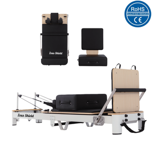 Máquina de Pilates Reformer Plegable Profesional, Aleación de Aluminio, Duradera, Portátil, Ajustable, Multifuncional, Equilibrio, <span class=keywords><strong>Yoga</strong></span> - Product Image 1