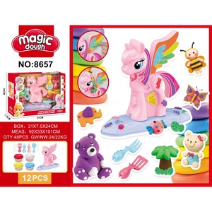 Creaciones de cocina Dinosaurio Helado Color Masa Juguetes Animales Jugar Comida Juego de masa para niños - Product Image 3