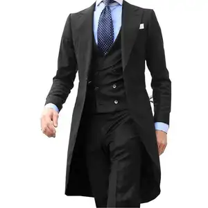 पुरुषों tuxido सूट 4 टुकड़ा सेट रंगीन जाकेट (कोट + बनियान + पैंट + टाई)
