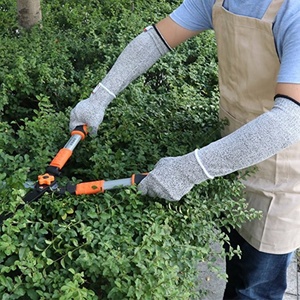 Mangas de Seguridad Personalizables de Nivel 5 en Gris, con Orificio para el Pulgar, Material HPPE, Anti-Corte, Reducción de Impactos, para Uso Industrial en Exteriores - Product Image 6