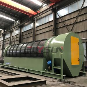 Maquinaria de tratamiento de pantalla Trommel de residuos domésticos y cocina orgánica MSW de alta eficiencia - Product Image 3