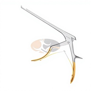 JACKBILLY High Quality Stainless Steel Love-Kerrison Rongeur 40 Degree Forward <b>Bite</b> 6mm <b>Bite</b> Size Thin Foot Plate Instrument - Product Image 4