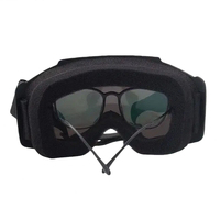 Visage ouvert vent anti-poussière moto demi casque Vintage Design UV400 Protection visière détachable lunettes masque cyclisme pêche