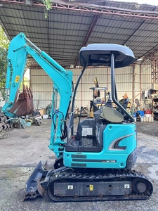 Mini pelle Kobeclo Sk17 d'occasion de 1,7 tonne en stock 90% nouvelle KobelcoSk55sr-5 Sk35r prix universel petite pelleteuse compacte et flexible - Product Image 4