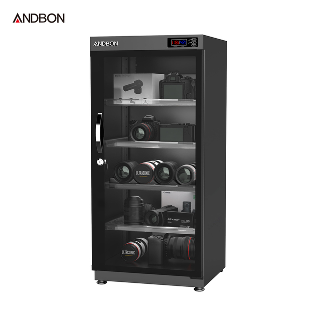ANDBON DS-125S 125L Electronic Dry Cabinet Humidity Control for Photography Equipment DSLR Camera Lens Storage Dry Box for Tea