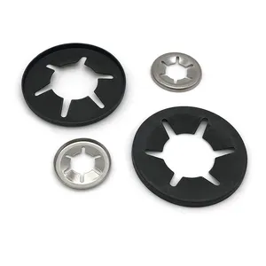 Supplier 304 Stainless Steel Conical Serrated Lock Washer external tooth star lock washer spring washer