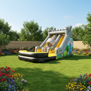 Winsun Hot Sales <b>Fun</b> Party Commercial Event PVC Inflatable Water Slide Fireproof Waterproof Outdoor Playground - Product Image 1