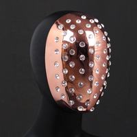 Nouveau design Mannequin femme adulte intégral en fibre de verre noir mat gonflable, pose debout avec tête, visage diamanté, pour vêtements