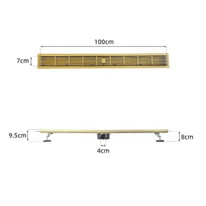 Desagüe de suelo de acero inoxidable 304, desagüe de suelo de baño, antiolor, duradero, resistente a la oxidación, resistente a los olores - Product Image 5