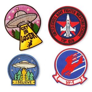 Custom Hat Anime Embroidered Letter Rubber Pvc Woven Iron on Embroidery <b>Patch</b> - Product Image 5