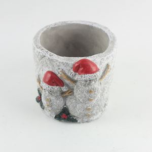 <span class=keywords><strong>Macetas</strong></span> de Cemento para Jardín Exterior, <span class=keywords><strong>Macetas</strong></span> para Plantas, Flores, Suculentas y Bonsáis con Diseño Elegante, Precio de Fábrica - Product Image 3