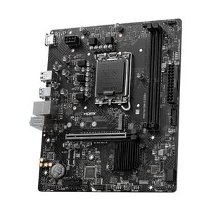 MSI PC Motherboard PRO H610M-S DDR4 2x DDR4 LGA 1700 Support 12th Processor Gaming Processor - Product Image 3