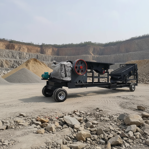 Équipement de concassage de roche industriel à haute efficacité, concasseur à mâchoires mobile - Product Image 5