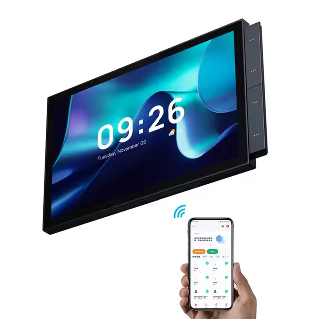 2026 Tuya Smart Home Control Panel Max 10.1 Inch Screen With Bluetooth Zigbee Gateway Built-in Building Intercom