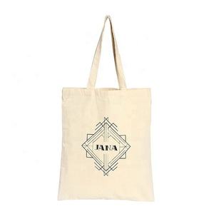 Sac fourre-tout en toile 100% coton imprimé de taille standard avec logo personnalisé - Product Image 1
