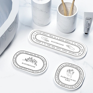 Porte-papier toilette multifonctionnel moderne autoportant, porte-pinceaux de maquillage, porte-brosse à dents, support en résine de pierre, plateau de <span class=keywords><strong>douche</strong></span> - Product Image 1