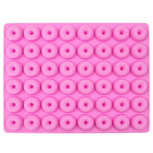 Minimoldes de silicona de grado alimenticio, respetuosos con el medio ambiente, <span class=keywords><strong>para</strong></span> Chocolate, Donut, dulces de goma - Product Image 3