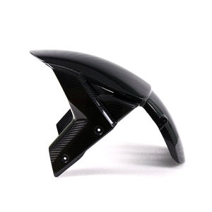 Guardabarros Delantero de Fibra de Carbono Seca 3K ZHONGHONG, Ligero, de Fijación Directa, Compatible con Kawasaki ZX10R 2021, Protector Contra Salpicaduras para Motocicleta - Product Image 2