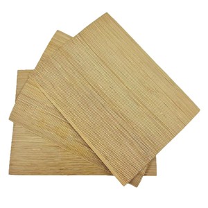 Panneau décoratif en placage de bambou 120x60cm, lisse, écologique, pour la décoration d'hôtels, matériaux de construction - Product Image 1