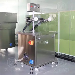 Machine de nettoyage de l'air de bouteilles cosmétiques en plastique/verre de parfum de rinçage Machine de lavage de bouteille en verre d'industrie cosmétique