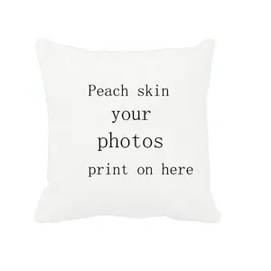 Design Picture Here Print Pet Christmas Photos Custom Gift Home Cushion Cover Pillowcase Pillow cover