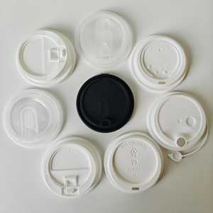 ฝาพลาสติกแบบใช้แล้วทิ้งขนาด 80 มม. 90 มม. จากเซียะเหมิน สำหรับแก้วกาแฟร้อนกระดาษขนาด 10 12 16 20 ออนซ์ น้ำหนักเบา ทนทาน ฝา PP เหมาะสำหรับร้านกาแฟ - Product Image 4