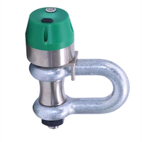 Capteur de résistance de cellule de charge pour axe TH DYZX-002 0-150t en acier allié 2.0/3.0 MV/V Transmission sans fil pour grue de levage Garantie 1 an